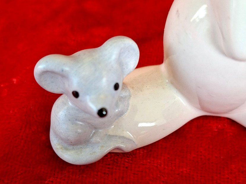Hummel Statuette: Seltene Figur von Göbel "Hase mit Maus" – Usato da Eiken venduto da jej_89h8 7