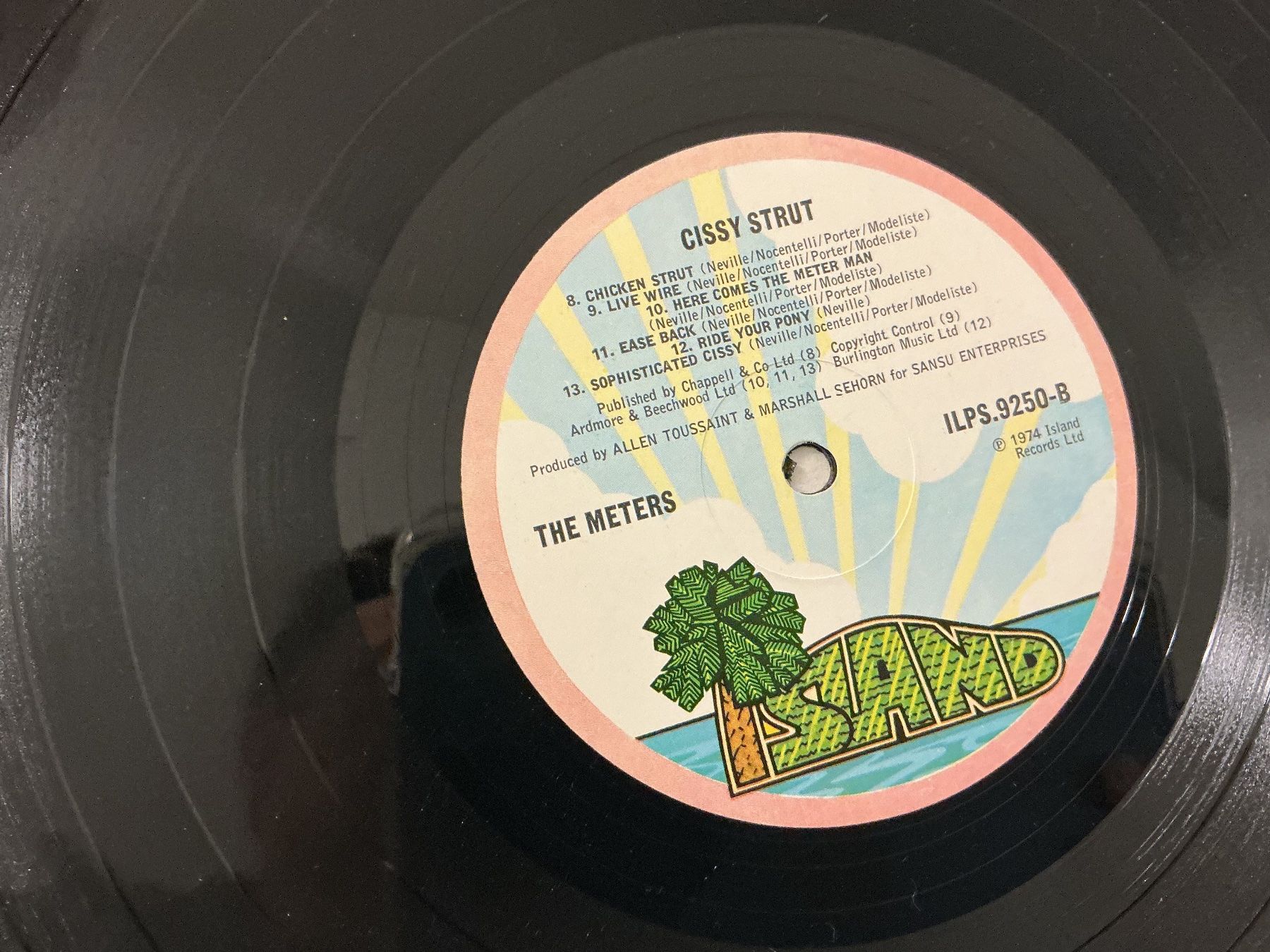 Schallplatten: The Meters LP  - Cissy Strut – Gebraucht aus Winterthur von Tumko-Vinyl 2