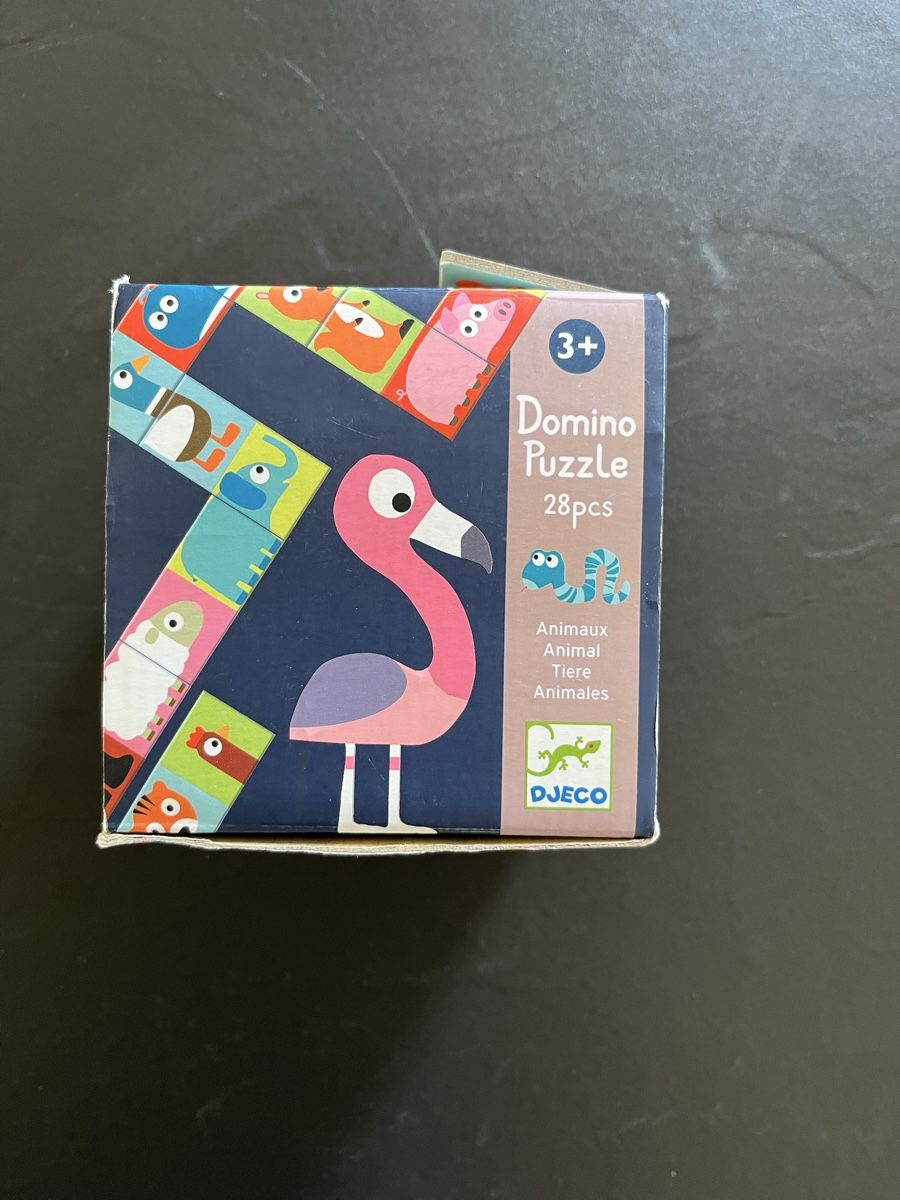 Djeco Giochi: Dominos Jeu Djeco 3 ans  – Usato da Chénens venduto da RosaLine 2