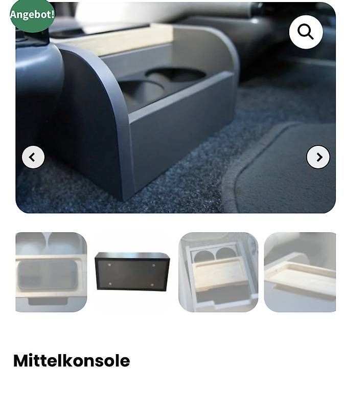 Altri accessori per camping: Camping Van: Mittelkonsole bringt Ordnung – Usato da Bolligen venduto da fel_cp8q 2