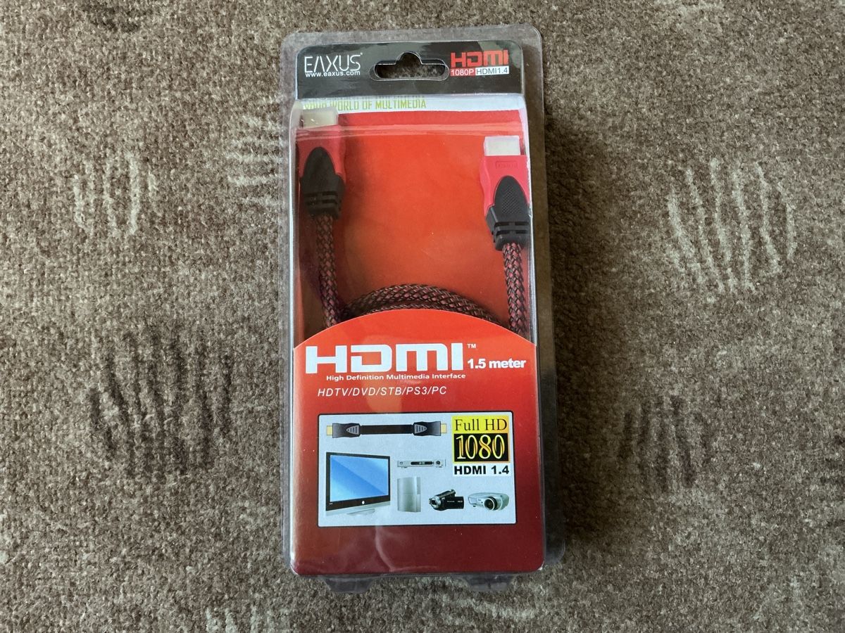 Cavi: HDMI Kabel 1.5m, Version 1.4, HD 1080p - Original – Usato da Wängi venduto da Madella