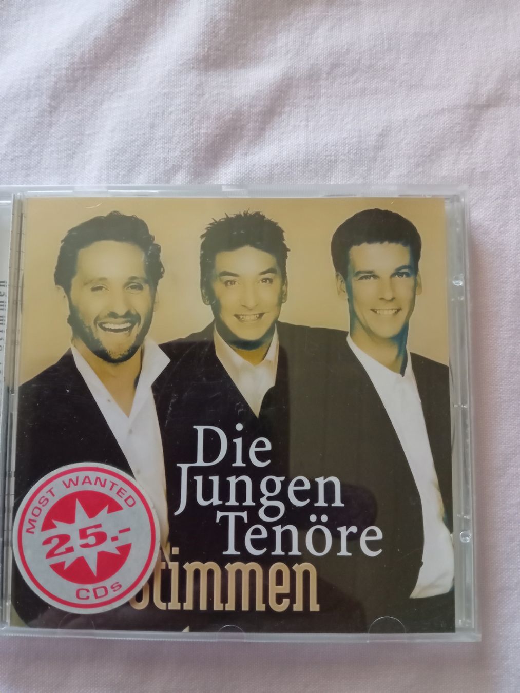 CD: CD  Die jungen Tenöre – Usato da Witterswil venduto da hele04