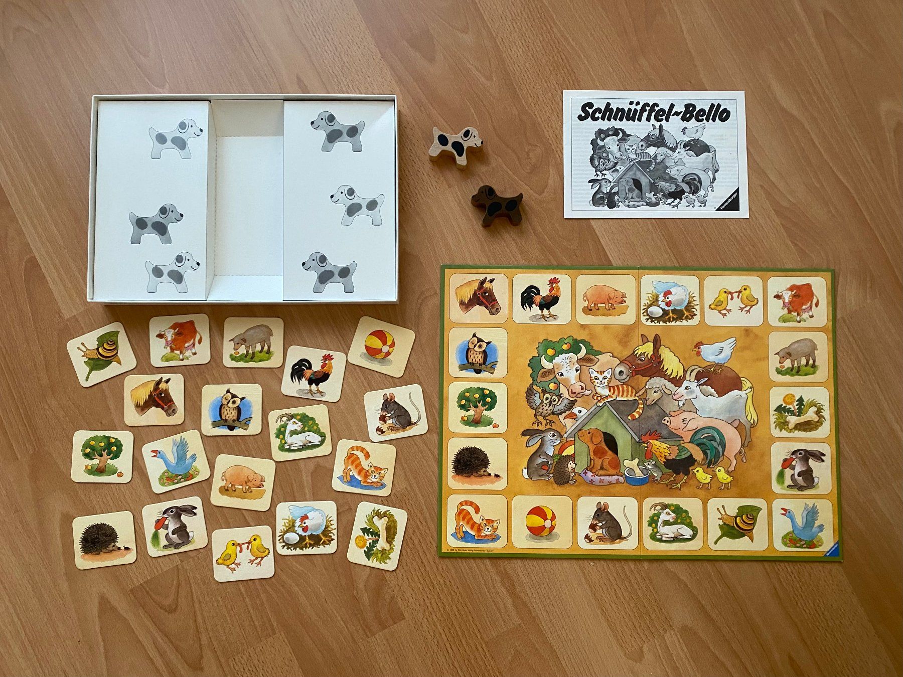 Ravensburger Giochi: Ravensburger Spiel Schnüffel-Bello – Usato da Luzern venduto da Michelle0112 1