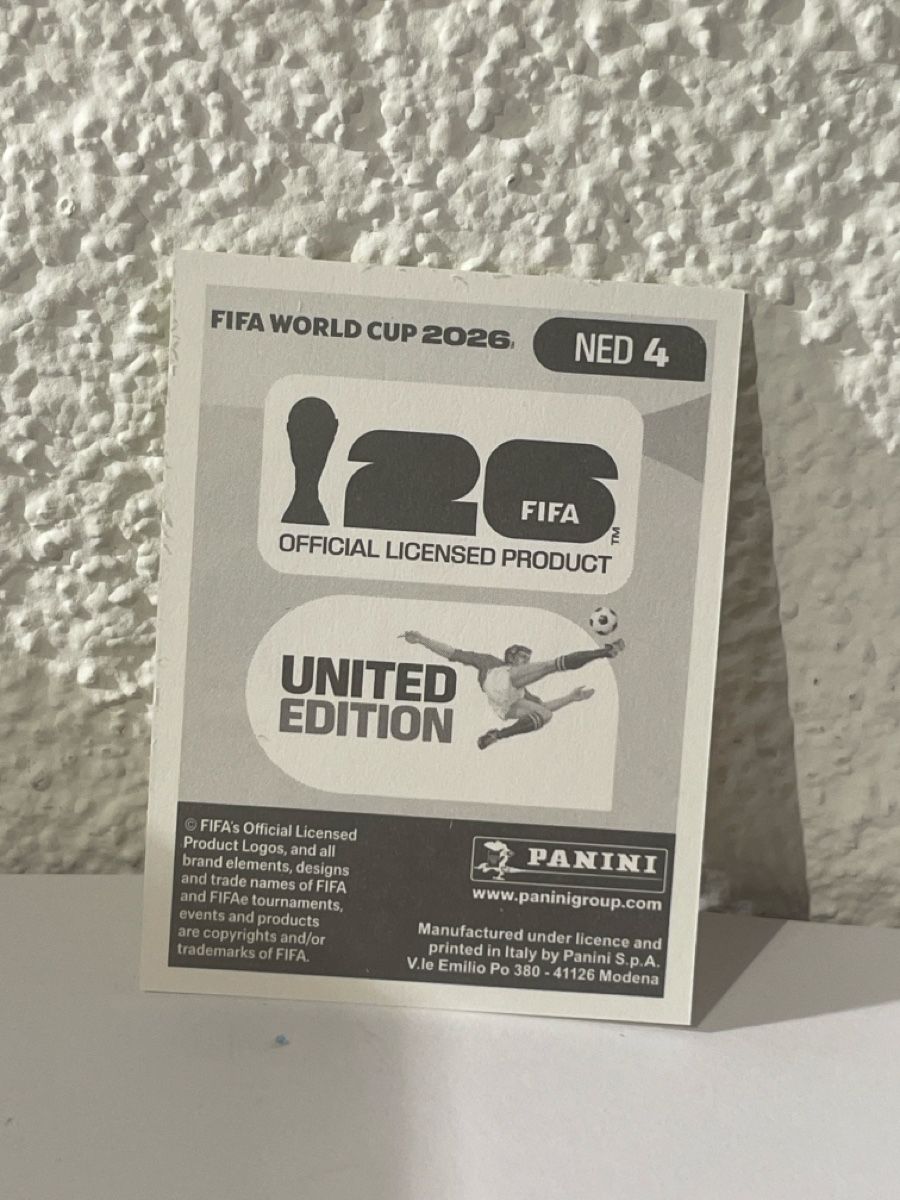 Panini Sammelbilder & Trading cards: FIFA World Cup 2026 Micky van de Ven Sticker Panini – Neu (gemäss Beschreibung) aus Sargans von Didis 1