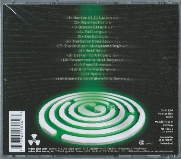 CD: GOTTHARD : DOMINO EFFECT (2007)  feat.: STEVE LEE – Nuovo e nell'imballaggio originale da Geuensee venduto da Dougenegger 1