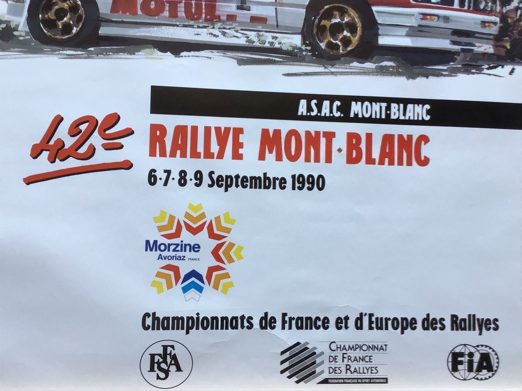 Foto & Immagini: Rallye Mont-blanc 1990 – Usato da Némiaz (Chamoson) venduto da Patoshi 3