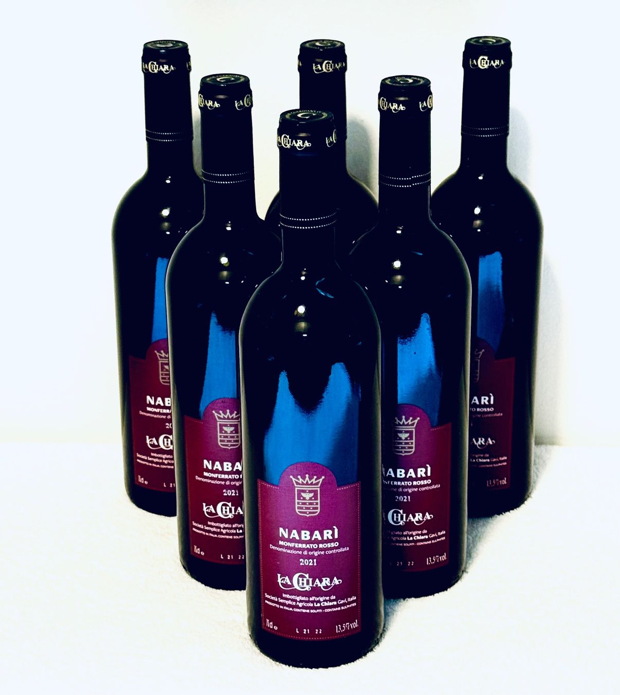 Vins: 6x0.75 Lt Monferrato Rosso DOC, Nabari' – Neuf avec emballage d'origine à Sils/Segl Baselgia par myCantina