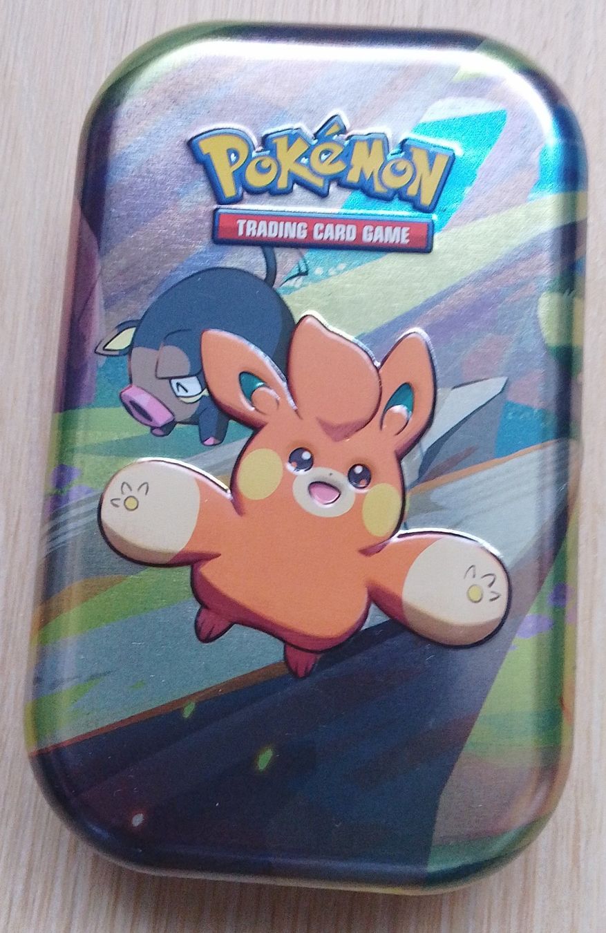 Pokémon Carte collezionabili: Leere Pokemon Mini Tin Mouse Pawmi N. #0921 Dose – Usato da Wohlen AG venduto da salamanderspielwaren