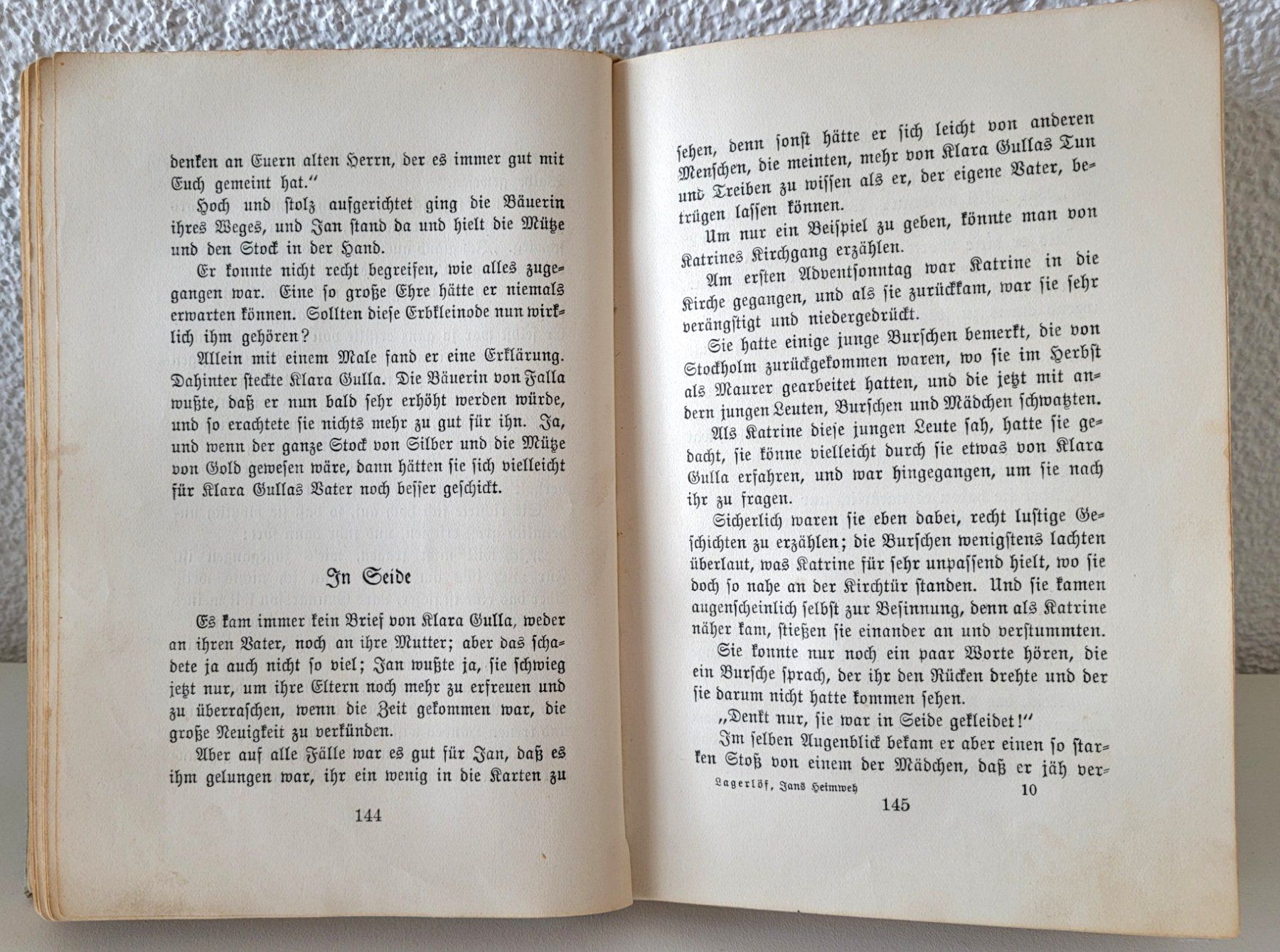 Libri: Selma Lagerlöf: Jans Heimweh – Usato da Oberuzwil venduto da rtr_wp6m 1