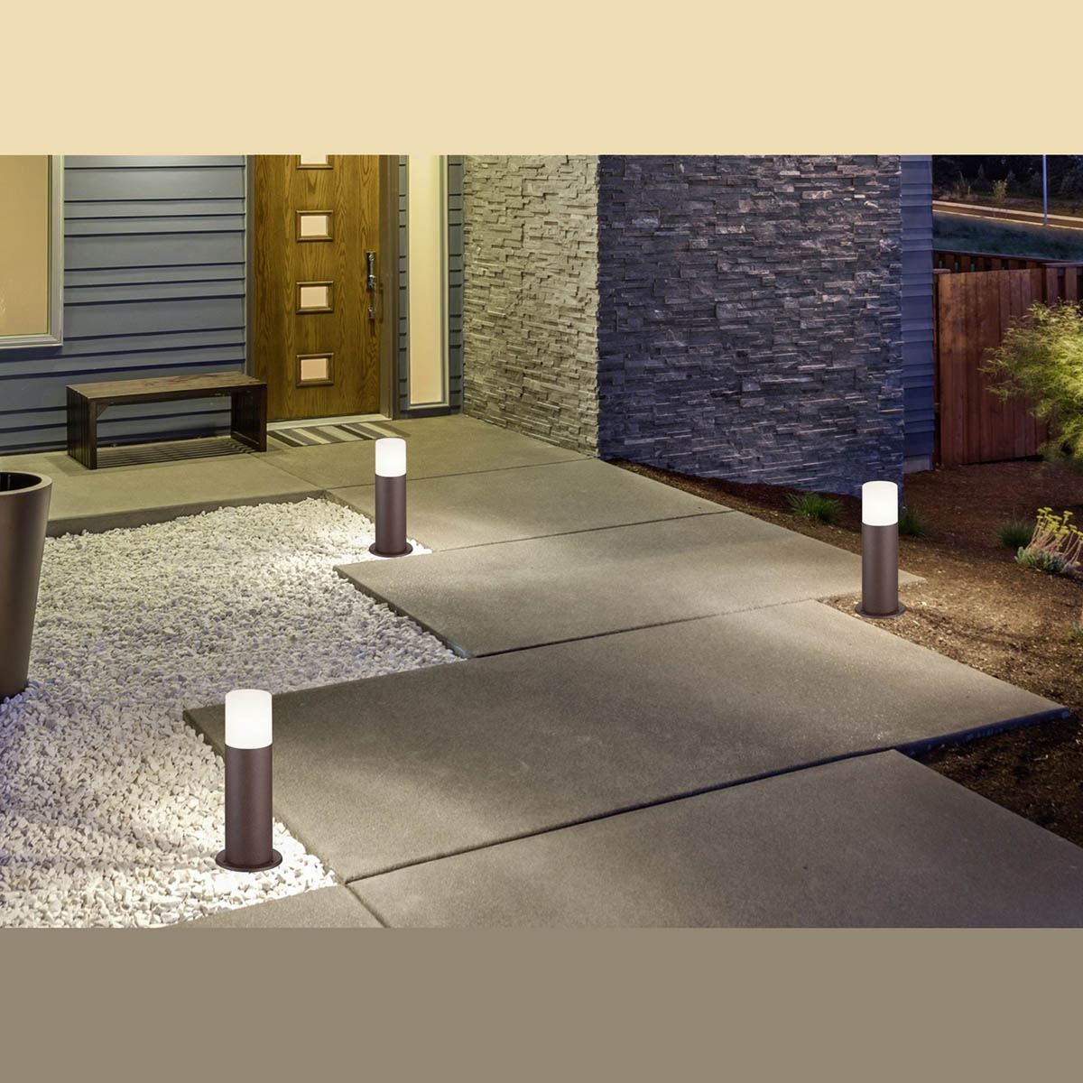 Lampade: Aussen Stehleuchte, 30 cm Höhe, IP44 – Nuovo (secondo la descrizione) da Kreuzlingen venduto da Smart-Light 2