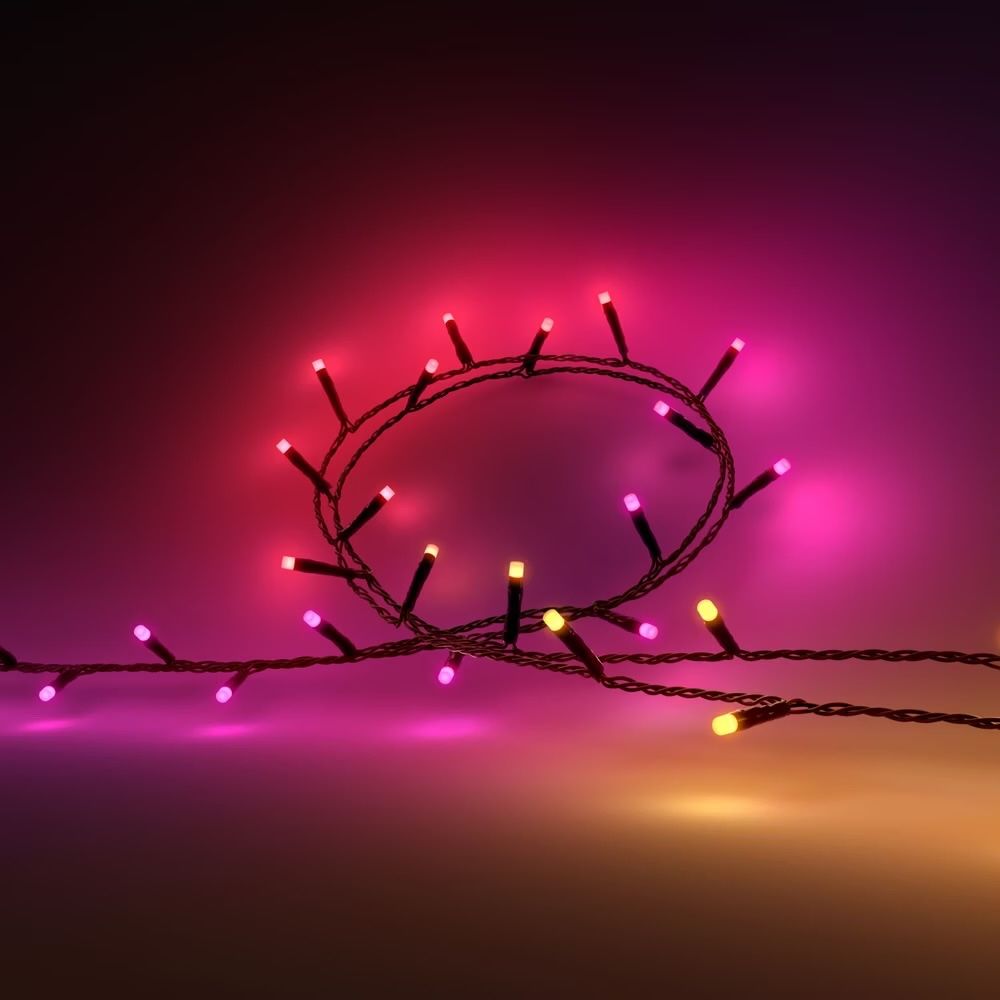 Philips Ghirlande e barre luminose: Philips Hue Lichterkette Festavia 20m+Fernbedienung – Usato da Greifensee venduto da potenza66 1