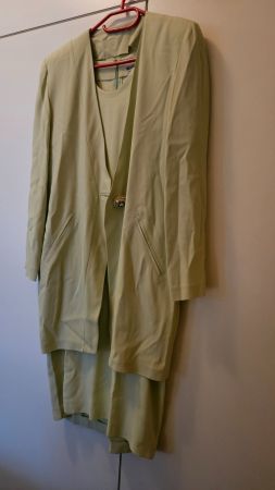 Vestito da cerimonia color verde mela tg.50 Beatrice (Italy)
