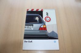 VW Golf II - Original Prospekt 7/1986