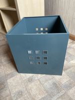 Stylische Aufbewahrungsbox,Blau, quadratisches Desi
