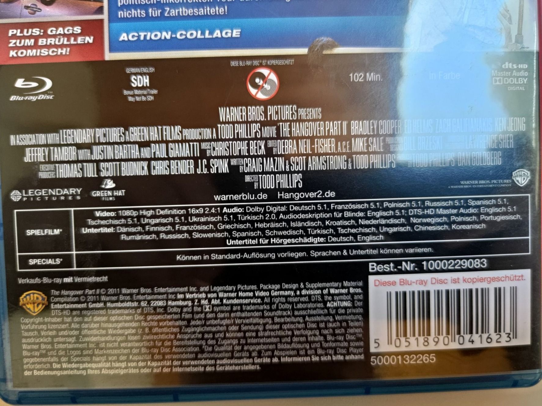 Tous les DVDs: HANGOVER 2 – D'occasion à Liestal par Kratzilla 3