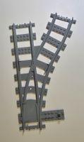 Lego Eisenbahn Weiche RC rechts + links + Schalter