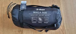 Sherpa Outdoor Maila 1100 Schlafsack, neuwertig!