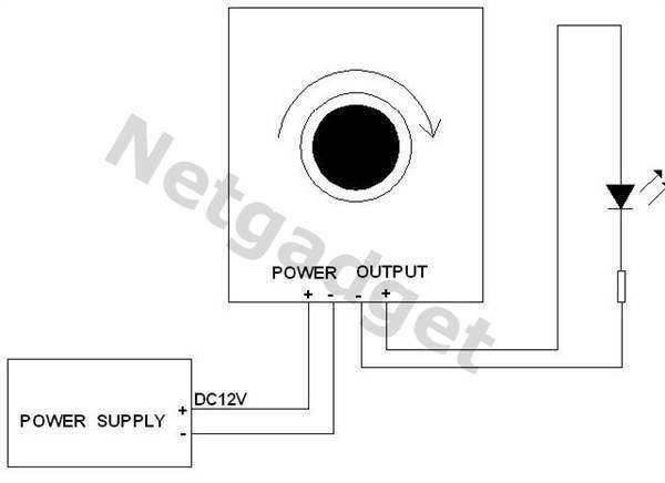 Componenti elettronici: LED Dimmer - Helligkeit Regler - 12V 8A – Nuovo e nell'imballaggio originale da Yverdon-les-Bains venduto da Netgadget 2