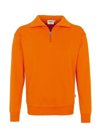 Hakro Premium Zip-Sweatshirt, Orange, Neu mit Etikett, M