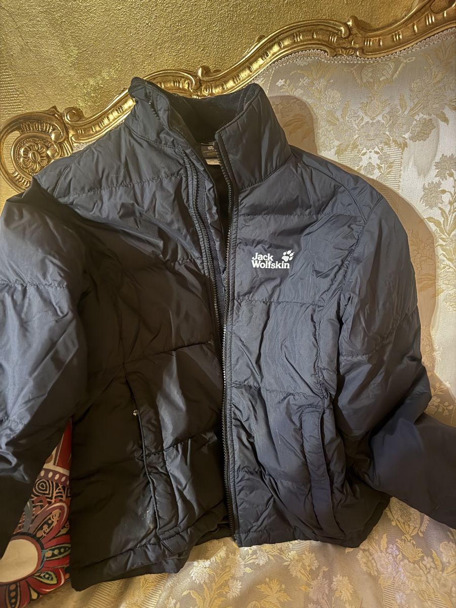 Jack Wolfskin Giacche: Jack Wolfskin Daunenjacke, Schwarz, Grösse S – Usato da Schwellbrunn venduto da Magdalena888