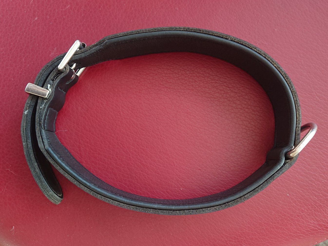 Leine & Halsband: Gut erhaltenes HUNTER Leder-Halsband – Gebraucht aus Huttwil von jusch2