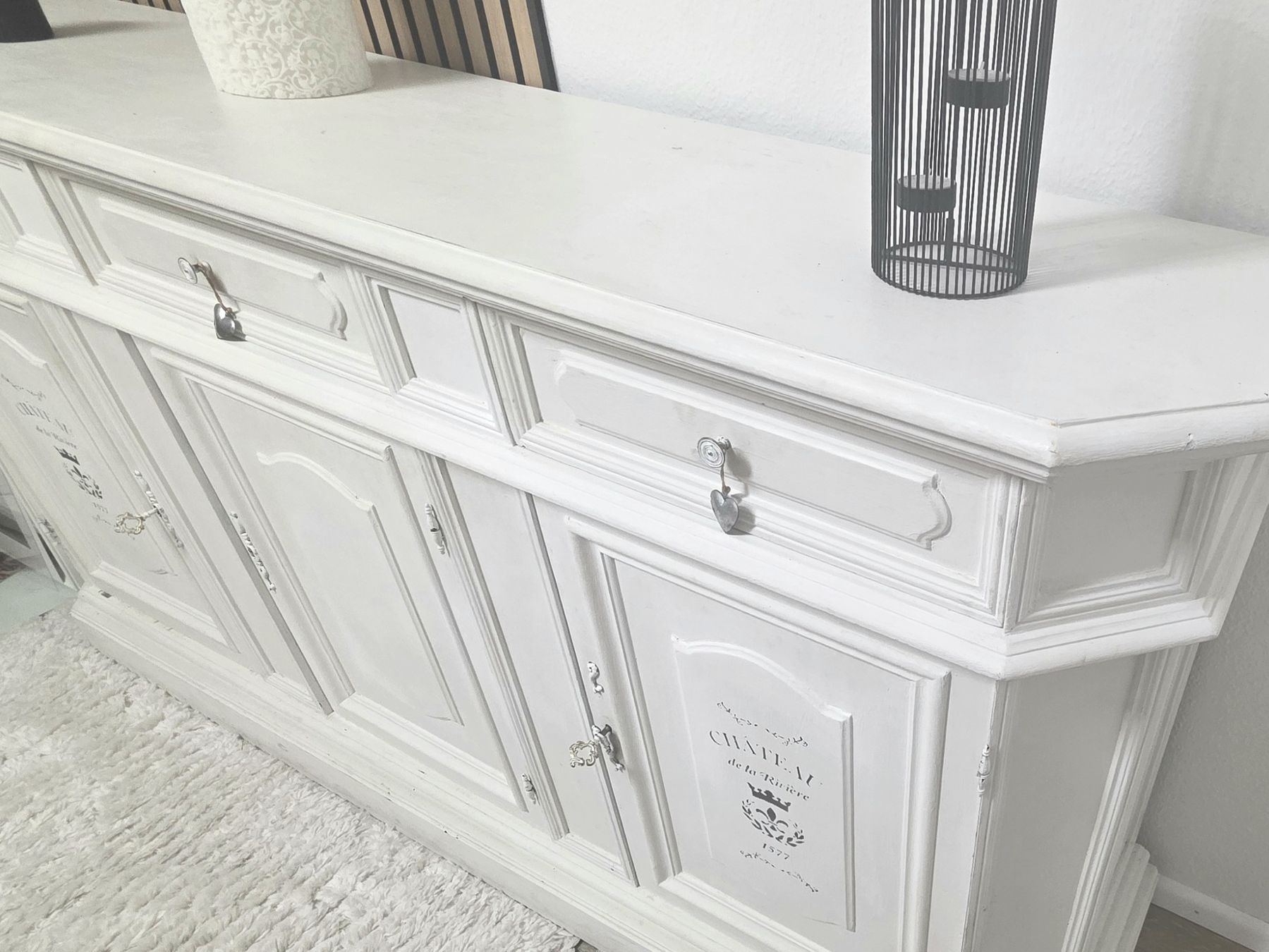 Commodes: Anrichte weiss Shabby Chic – D'occasion à Therwil par Gartenzwerg80 1
