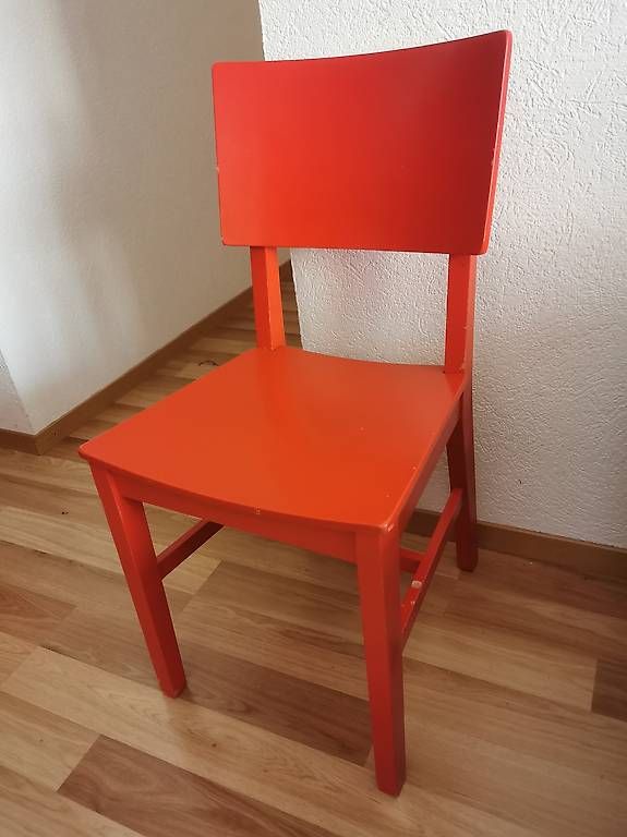 Sedie: 4 chaises en bois  – Usato da Evionnaz venduto da Eaunanisme 3