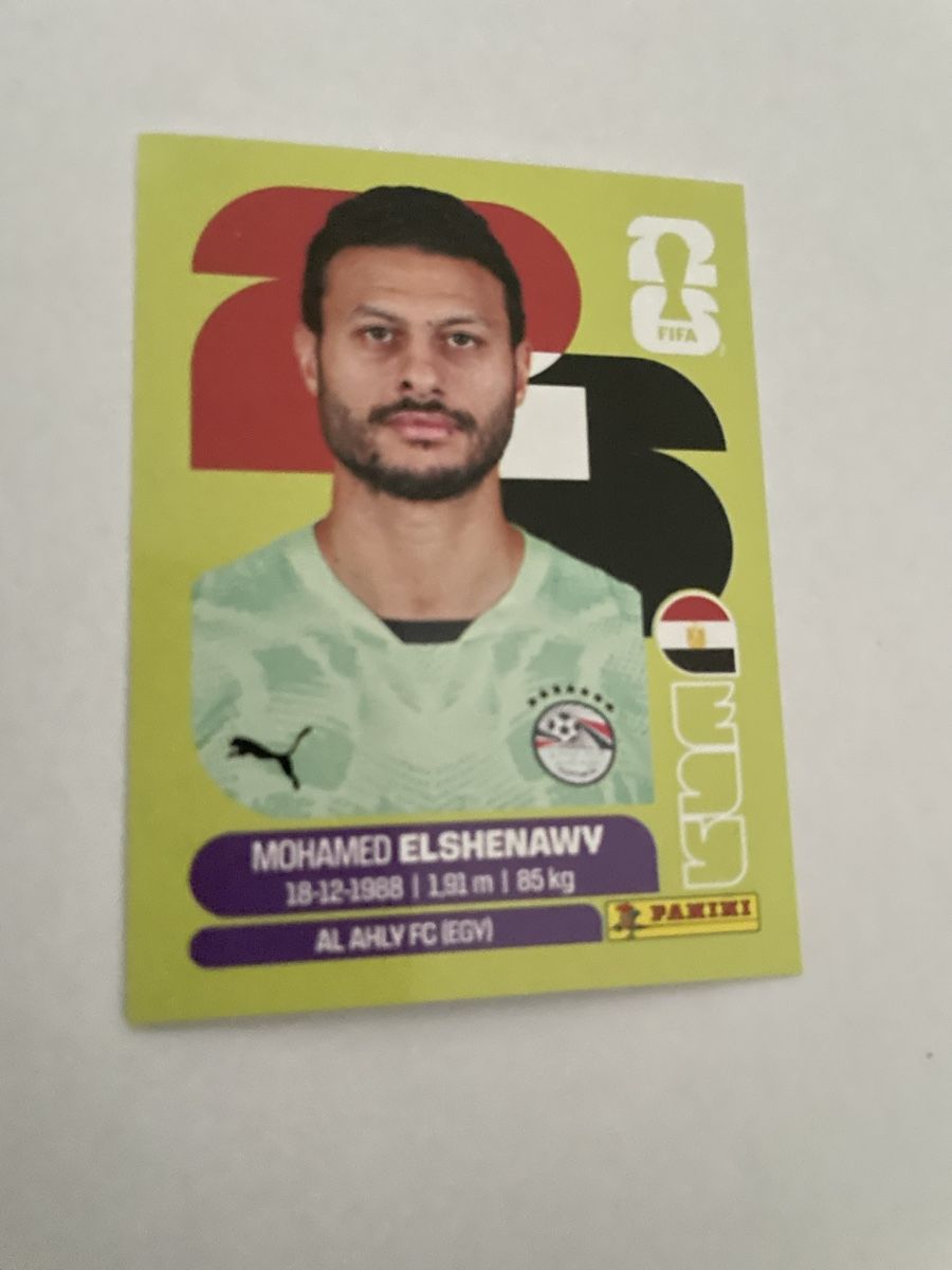 Panini Carte collezionabili: FIFA WM 2026 Mohammed Elshenawv EGY 2 – Nuovo (secondo la descrizione) da Winterthur venduto da Cobraforce