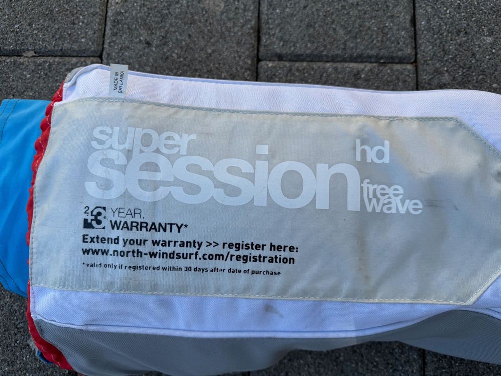 North Sails Surfen: North Sails Super Session HD 5.6 Windsurfsegel Top! – Gebraucht aus Bertschikon Gossau von CyberUrs 2