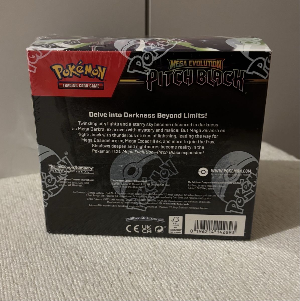 Pokémon Sammelbilder & Trading cards: Pokemon Pitch Black Display - Booster Box – Neu (gemäss Beschreibung) aus Grand-Lancy von Mario64 1