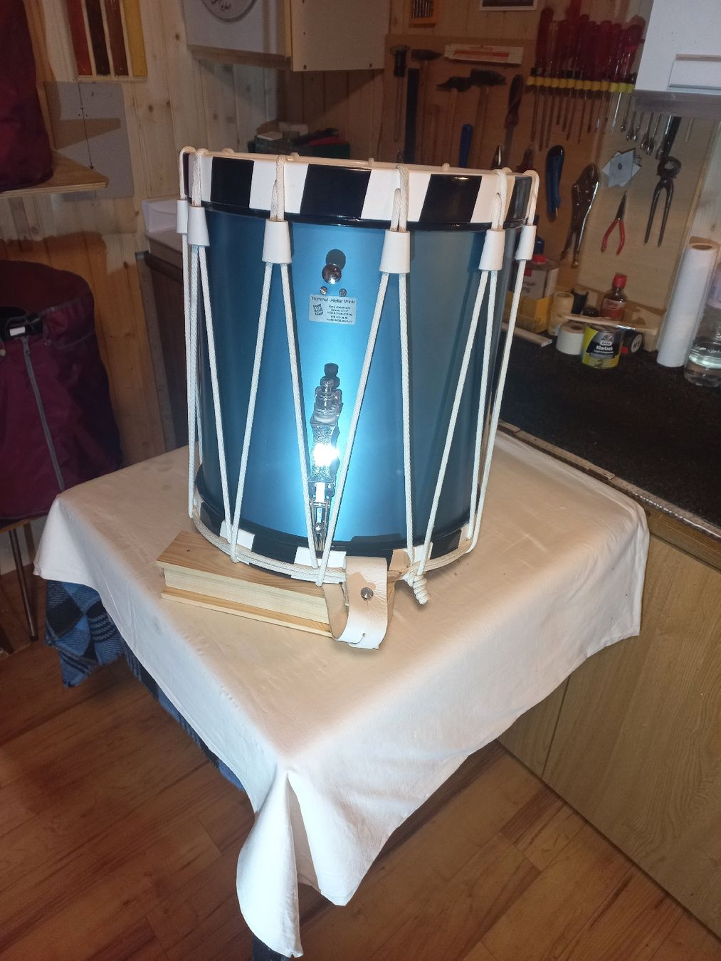 Strumenti musicali: Aluminium Trommel 40cm  – Nuovo e nell'imballaggio originale da Schwarzenberg LU venduto da Trommelhund01