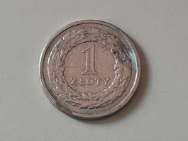 1 Złoty della Polonia 1991