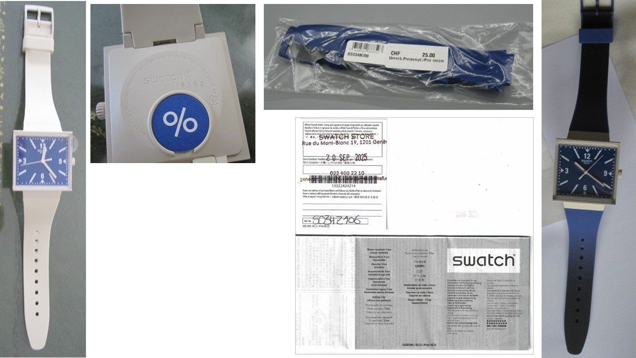 Swatch Orologi: SWATCH WHAT IF...TARIFFS? – Nuovo e nell'imballaggio originale da Nyon venduto da WHTF 6