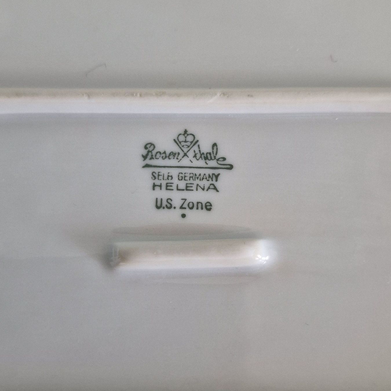 Rosenthal Teller: Wunderschöner Servierteller mit Blumenmuster.Rosenthal Helen – Gebraucht aus Birr von dem_9xtm 7