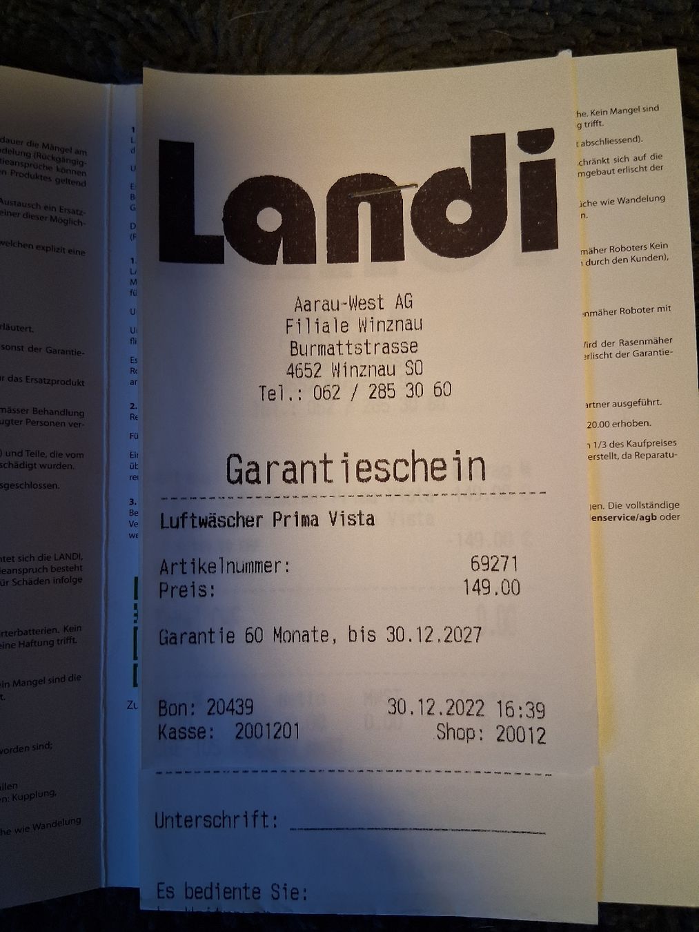 Luftreiniger: Luftwäscher Prima Vista – Gebraucht aus Brittnau von Gismo2012 4