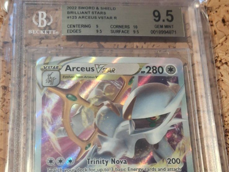 Pokémon Carte collezionabili: Ab 1.- Gem Mint Arceus Vstar 123 Sword & Shield – Nuovo e nell'imballaggio originale da Charrat venduto da Magmar