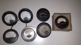 Diverse Analoge Messinstrumente, Vintage