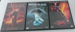 3 DVDs mit Vin Diesel
