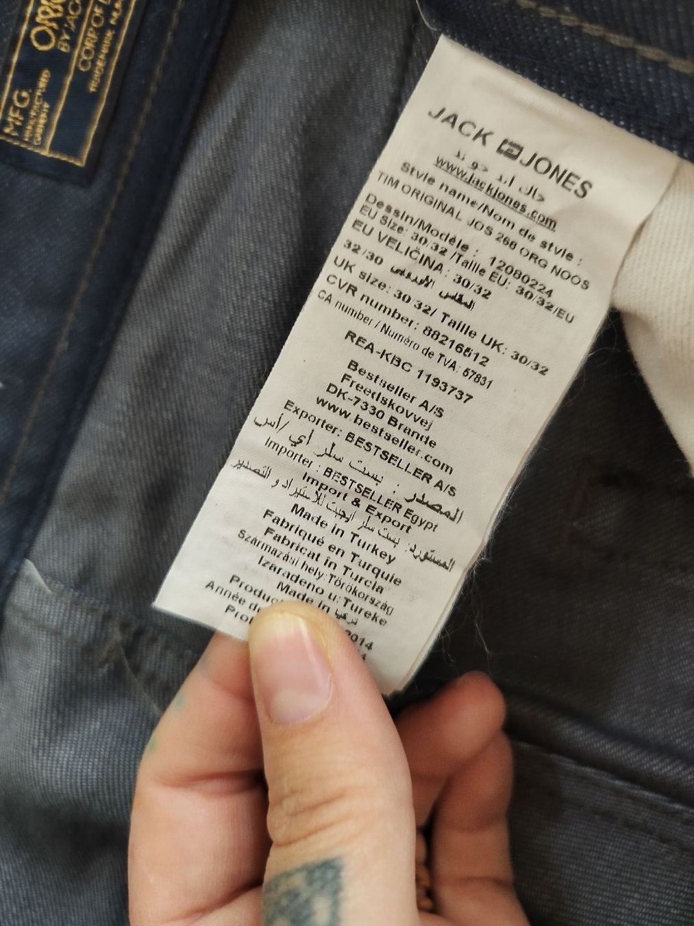 Jack & Jones Jeans: Jack&Jones Jeans Slim Fit EUGr. 30/32 – Usato da Mumpf venduto da Cresli01 5