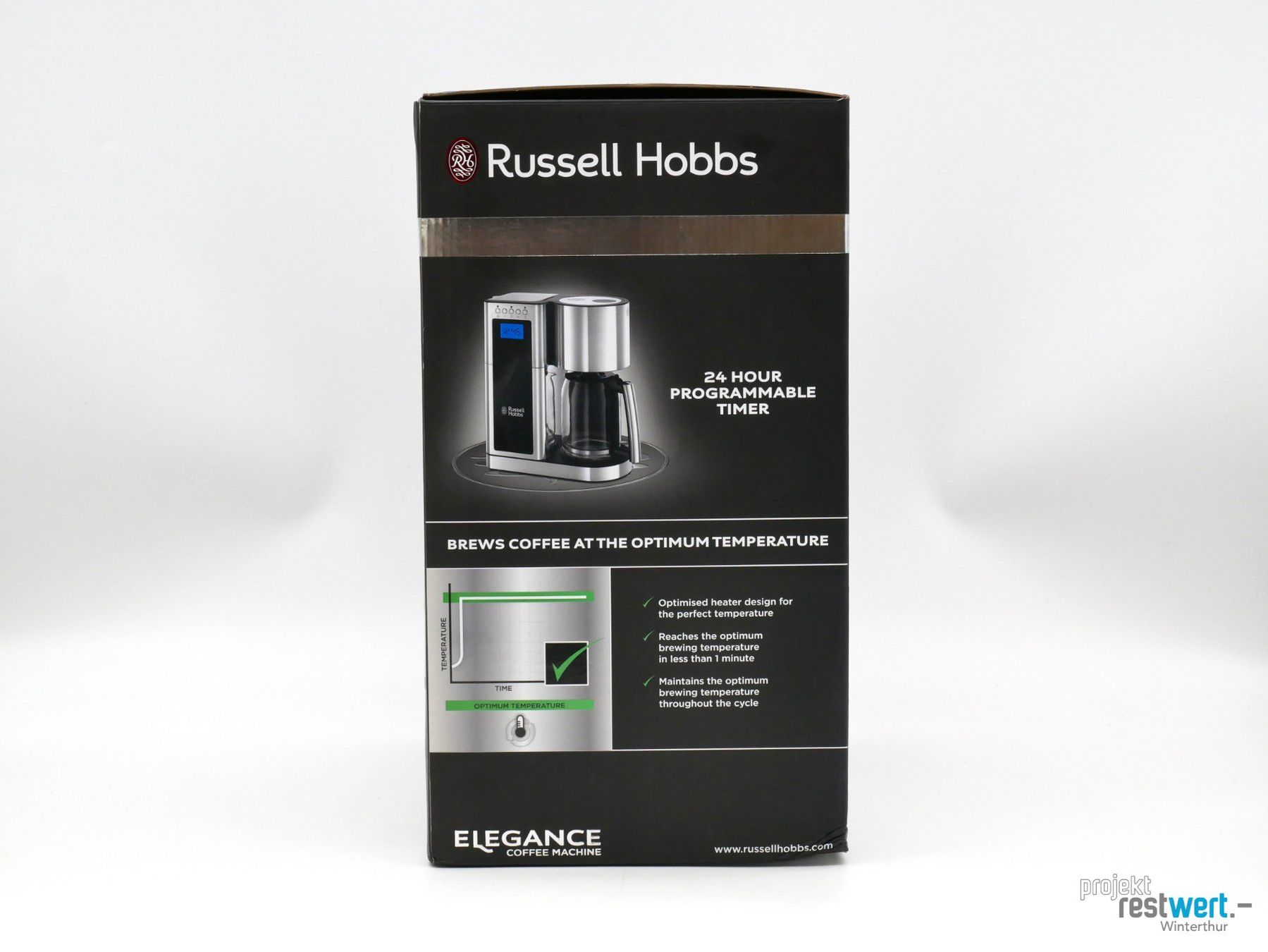 Russell Hobbs Kaffeemaschinen & Espressomaschinen: RUSSEL HOBBS Elegance Filterkaffeemaschine Silber – Neu (gemäss Beschreibung) aus Winterthur von Restwert_Winterthur 8