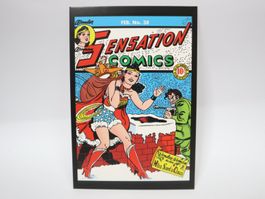 AK DC Comic Cover, Wonder Woman Santa Claus, Postkarte