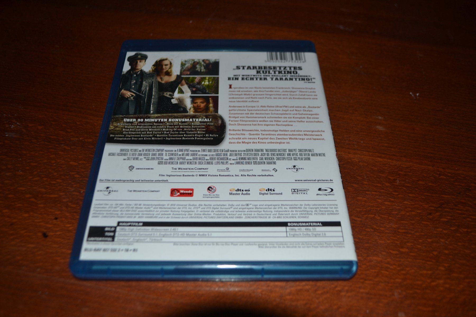 Alle DVDs: Inglourious Basterds – Gebraucht aus Laupen ZH von chefdom 1