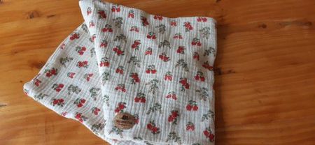 Sommerloop Musselin aus 100% Baumwolle, handgemacht