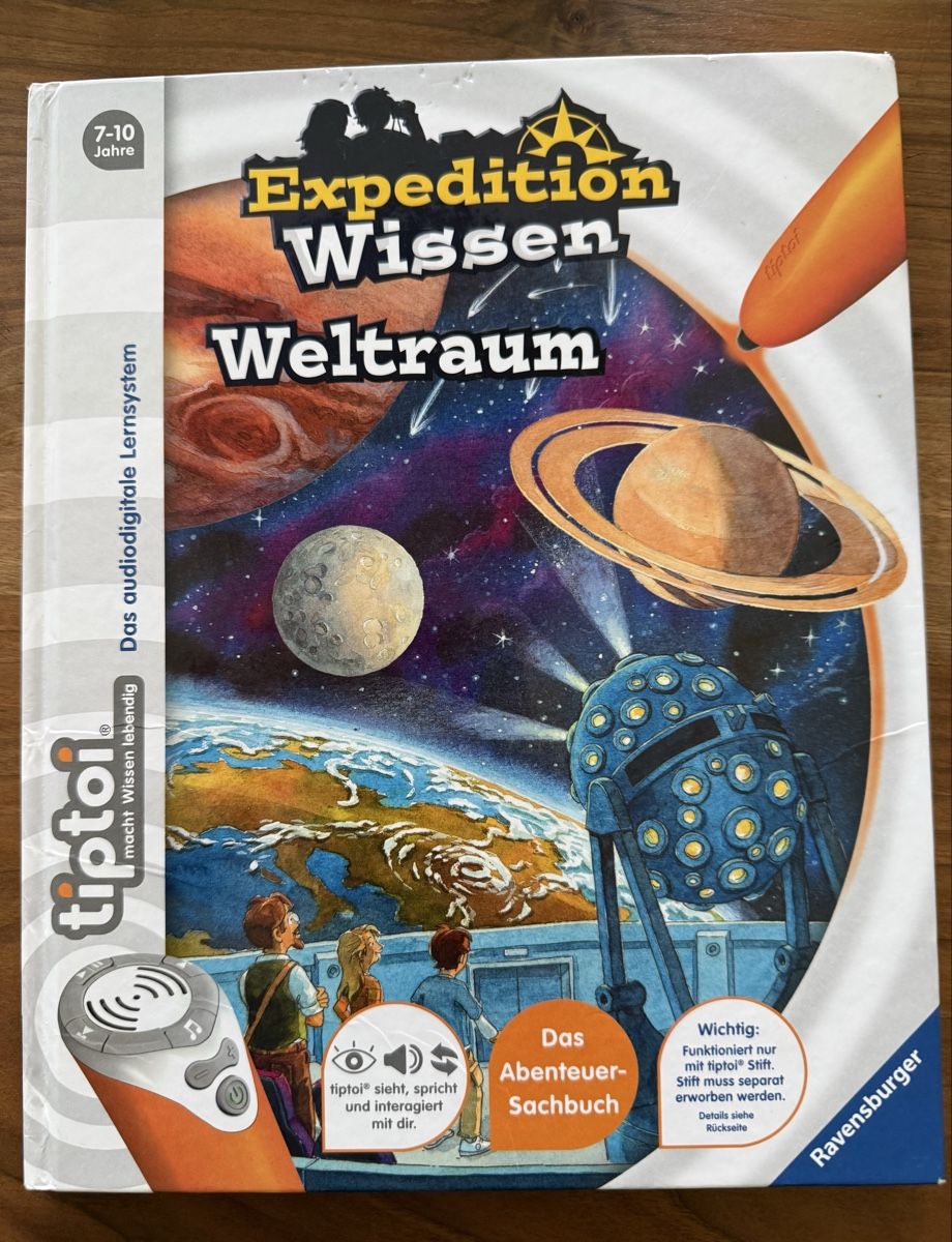 Libri: Tiptoi Expedition Wissen Weltraum – Usato da St. Gallen venduto da Red-Curry