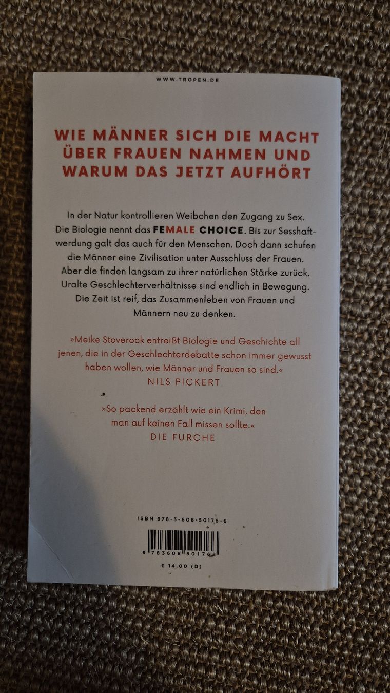 Libri: Meike Stoverock - Female Choice – Usato da St. Gallen venduto da justmeeee 1