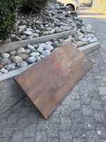 Werkbankplatte massiv mit Schublade Werkbank Tisch 139cm