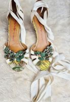 MISS SIXTY PUMPS 40 LEDER SOMMER SCHUH UNIKAT SLINGPUMPS TOP