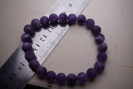Amethyst Matt  Armband      ab 1.-  Auktion