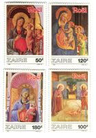 Briefmarken "Weihnachten". Zaire.