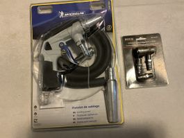Pistolet de sablage Michelin + Set de raccordement neuf!